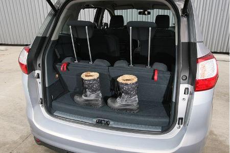 Ford Grand C-Max, Kofferraum, dritte Sitzreihe