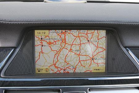 03/11 aumospo 07/2011 Mercedes CLS 350, Navigationssystem