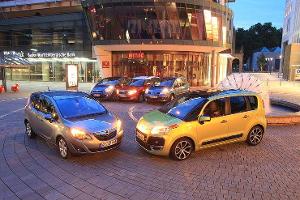 Meriva vs. C3, Venga, Modus, Roomster im Test