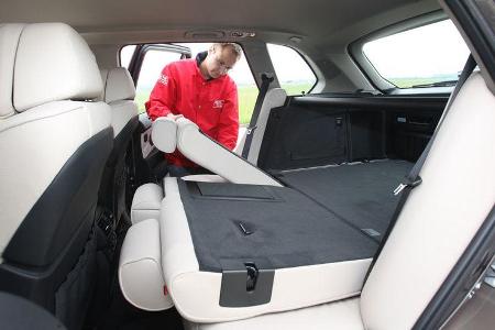 BMW X5 x-Drive 30d, Rückbank