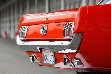 Ford Mustang Hardtop Coup 1965, Heck