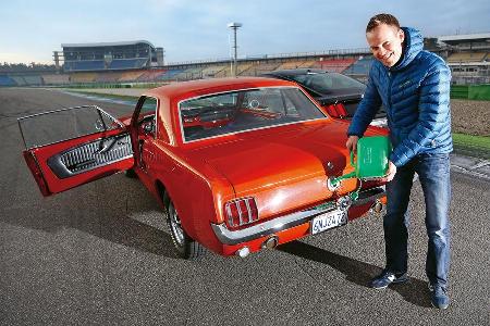 Ford Mustang Hardtop Coup 1965, Heck, Tanken
