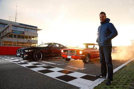 Ford Mustang GT Fastback 2015 und Hardtop Coup 1965