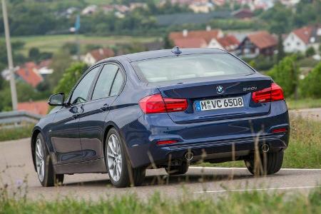 BMW 340i, Heckansicht