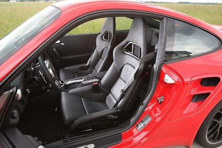 Porsche 911 Turbo, Innenraum, Sitze