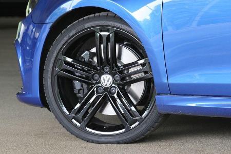 VW Golf R, Felge, Bremse