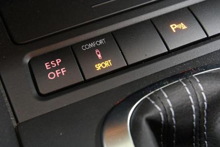 VW Golf R, adaptives Fahrwerk