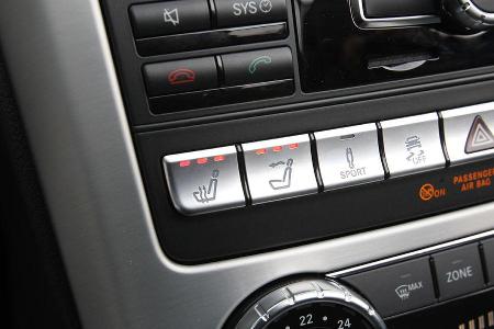 Mercedes SLK 250, Tasten, Sitzheizung