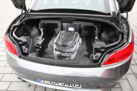 BMW Z4 28i, Kofferraum