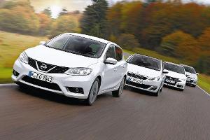 Honda Civic, Nissan Pulsar, Opel Astra, Peugeot 308