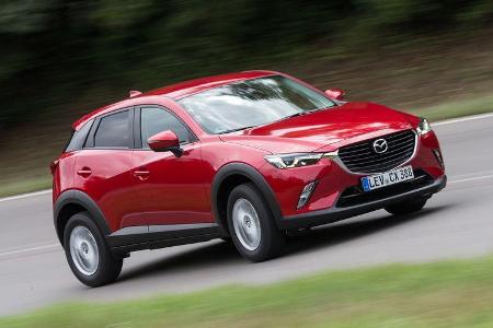 Mazda CX-3 D 105, Seitenansicht