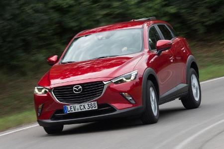 Mazda CX-3 D 105, Frontansicht