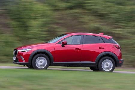 Mazda CX-3 D 105, Seitenansicht