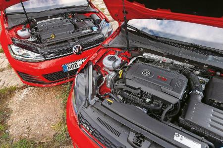 VW Golf GTI vs. GTD, Motoren