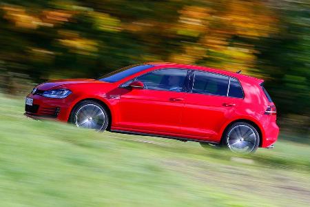 VW Golf GTD, Seitenansicht