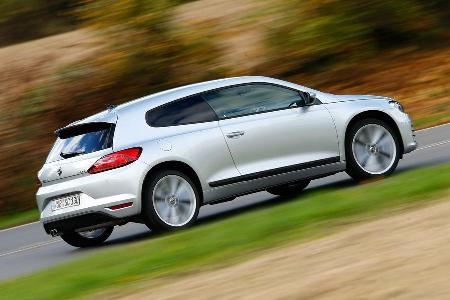 VW Scirocco TSI, Seitenansicht