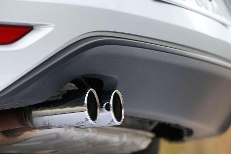VW Scirocco TSI, Auspufff, Endrohr