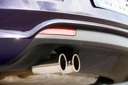 VW Scirocco TDI, Auspuff, Endrohr