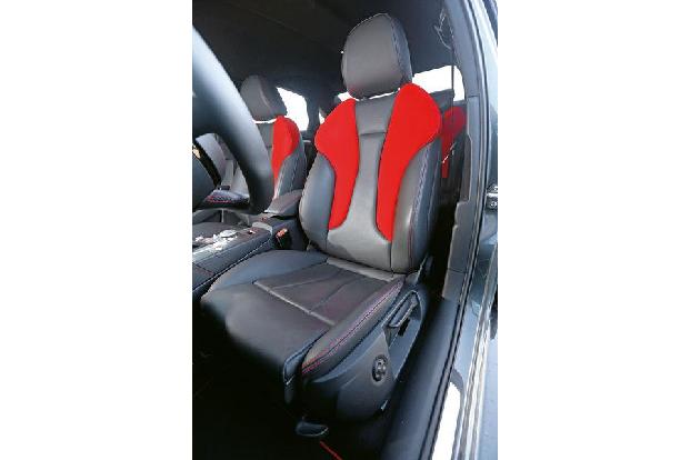 Audi S3, Fahrersitz