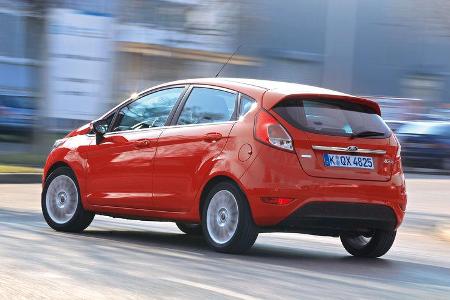Ford Fiesta 1.0 Ecoboost, Heckansicht