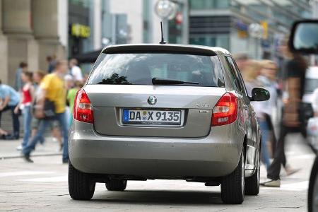 Skoda Fabia, Heckansicht