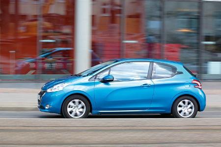 Peugeot 208, Seitenansicht