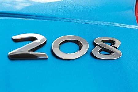 Peugeot 208, Typenbezeichnung