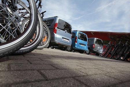 Citroën Berlingo, Opel Combo, VW Caddy, Heck Citroën Berlingo, Opel Combo, VW Caddy, Heck