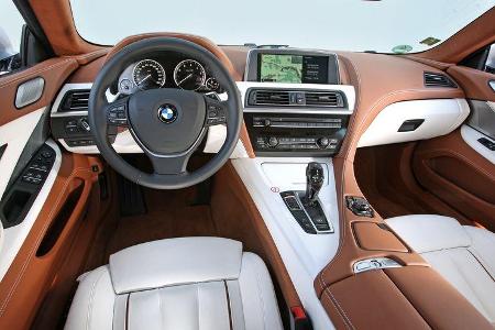 BMW 640i Gran Coupé, Cockpit, Lenkrad