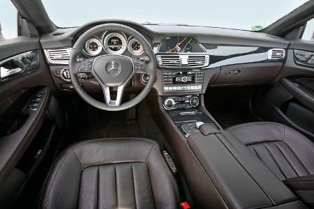 Mercedes CLS 350, Cockpit, Lenkrad