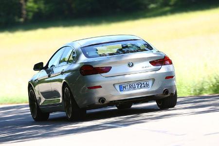 BMW 640i Gran Coupé, Heckansicht