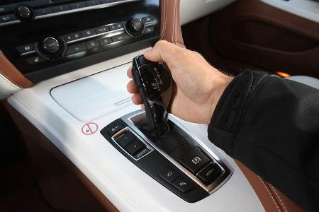 BMW 640i Gran Coupé, Schaltknauf, Schalthebel