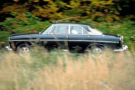 Rover P5, Seitenansicht