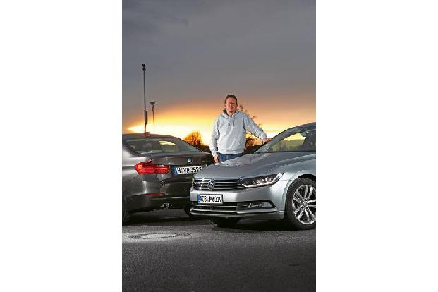 BMW 330d xDrive, VW Passat 2.0 TDI 4Motion, Jens Dralle