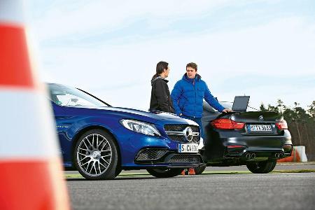Mercedes-AMG C 63, BMW M4 Coup