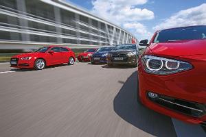 Audi A3, Alfa, 1er, DS4 und Focus