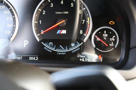 BMW M5, Rundinstrumente
