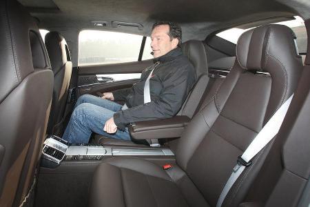 Porsche Panamera Turbo, Rcksitzbank