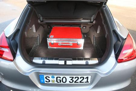 Porsche Panamera Turbo, Kofferraum