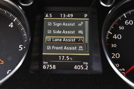 VW Passat Alltrack 2.0 TDI 4Motion, Display, Monitor, Anzeige