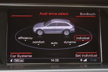 Audi A4 Allroad Quattro 2.0 TDI, Display, Monitor, Anzeige