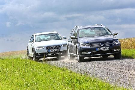 VW Passat Alltrack 2.0 TDI 4Motion, Audi A4 Allroad Quattro 2.0 TDI