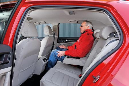 VW Golf GTI 2.0 TDI, Rcksitz, Beinfreiheit