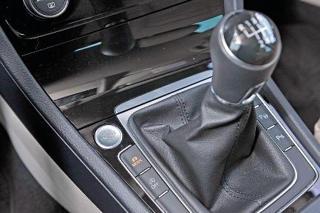 VW Golf GTI 2.0 TDI, Schalthebel, Schaltknauf
