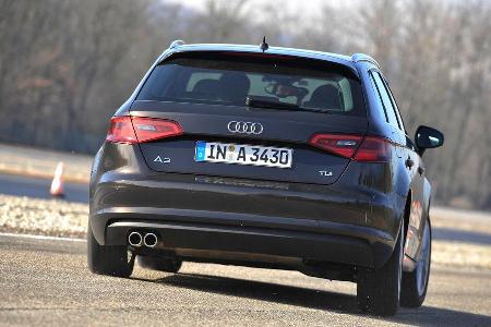 Audi A3 Sportback 2.0 TDI, Heckansicht