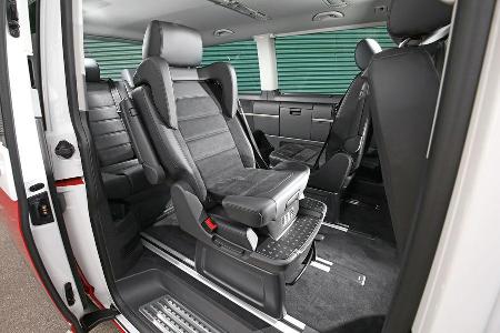 VW Multivan, Bestuhlung