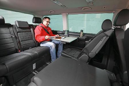 VW Multivan, Fondsitze