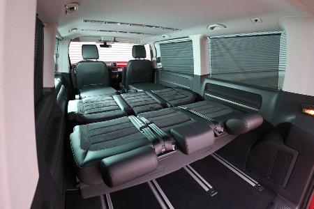 VW Multivan, Fondsitze, Umklappen
