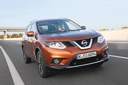 Nissan Qashqai, Frontansicht