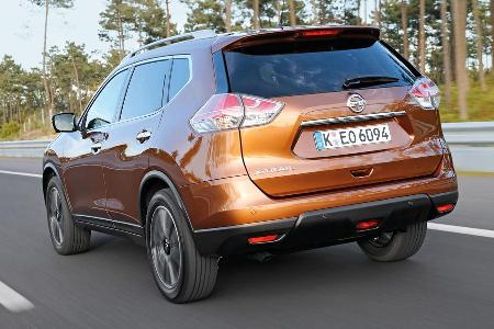 Nissan Qashqai, Heckansicht